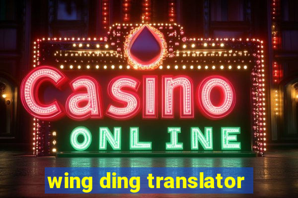 wing ding translator